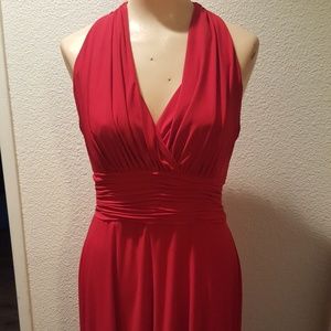 Evan picone red dress size 8